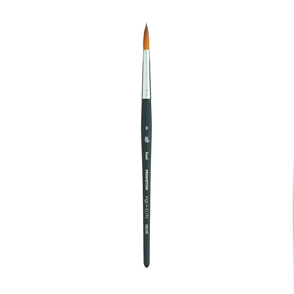 Princeton Aqua Elite Synthetic Kolinsky Brush 4850 Series For Watercolour Paintings Princeton